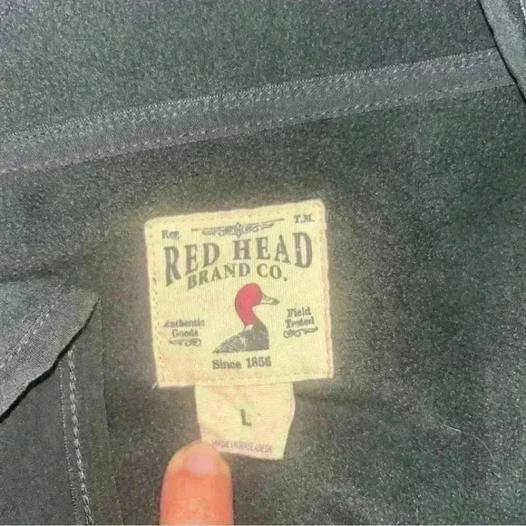 REDHEAD BRAND Co. Radius Softshell Vest Black/Gray Men’s Size LARGE - Picture 5 of 5